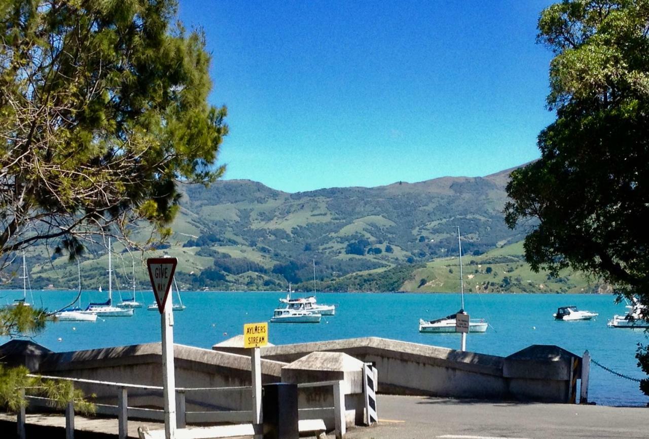 Bruce Waterfront Apartments Akaroa Esterno foto