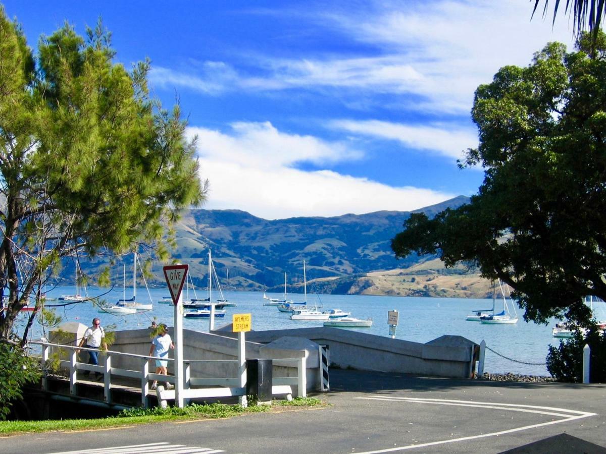 Bruce Waterfront Apartments Akaroa Esterno foto